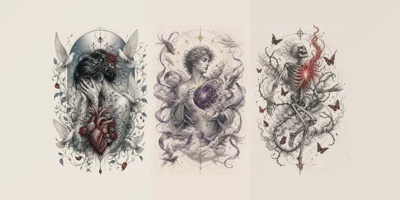 Ethereal Anatomica Linework generated by undefined