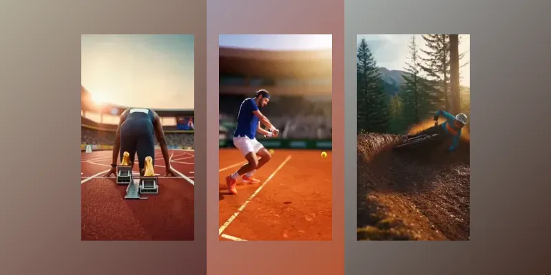 Cinematic Sports Documentary Videos generated by undefined