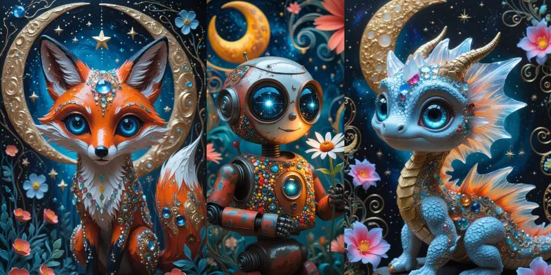 Whimsical Folk Surreal Creators generated by undefined