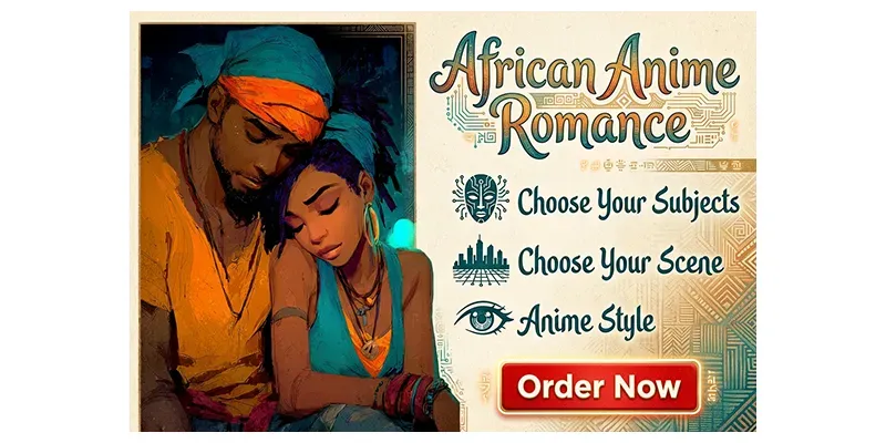 African Anime Romances generated by undefined