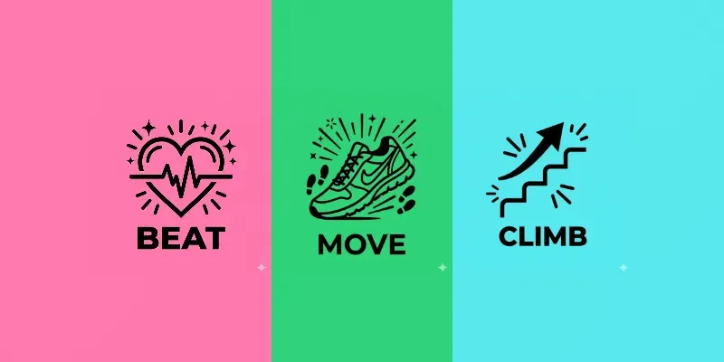 Health Training Icon Designs