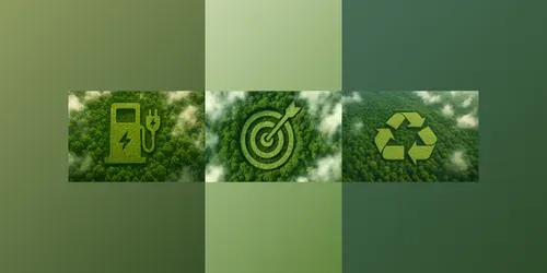 Sustainability Symbols In Forests generated by chatgpt-image