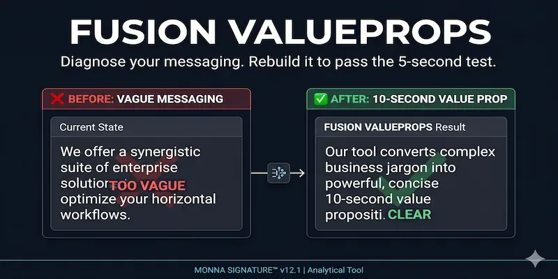 Fusion Valueprops generated by undefined
