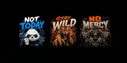 Savage Meme Beast Tshirts generated by chatgpt-image