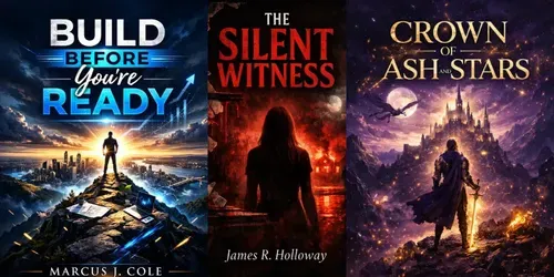 Book Covers Legible Text Any Genre generated by chatgpt-image