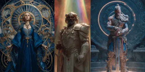 Norse Gods Hyperrealistic Art Generator generated by midjourney