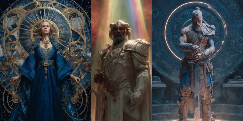 Norse Gods Hyperrealistic Art Generator generated by undefined