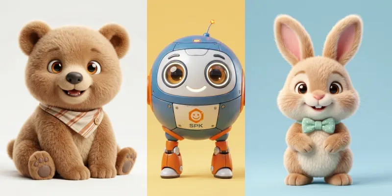 3D Cute Character Animation Generator generated by undefined