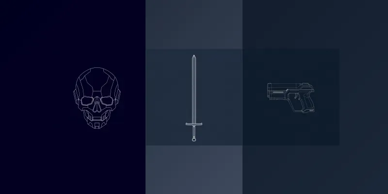 Scifi Ui Wireframe Assets