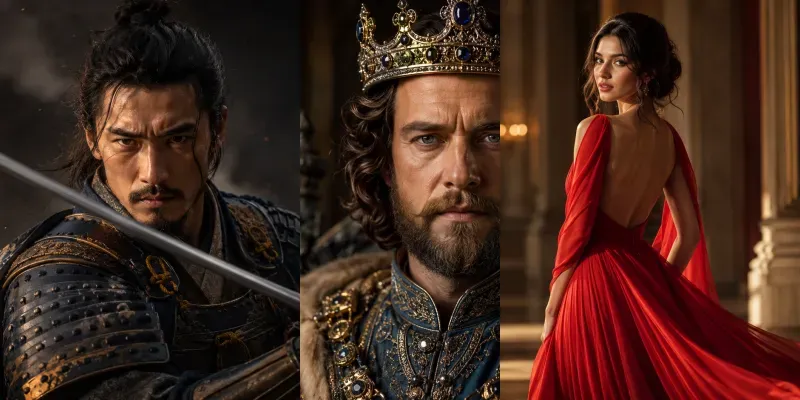 Cinematic Portrait Generator Pros generated by undefined