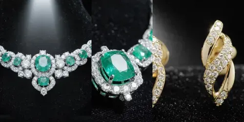 Luxury Jewelry Video Pros generated by veo