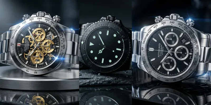 Luxury Watch Advertising Photography generated by undefined