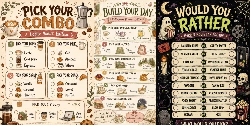 Instagram Story Game Templates generated by undefined