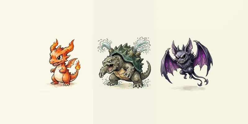 Pokemon 1996 Sugimori Field Guides