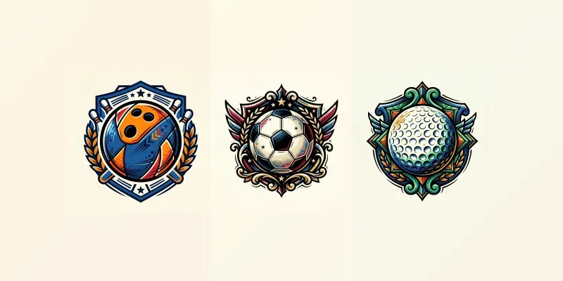 Athletic Ball Emblems generated by undefined