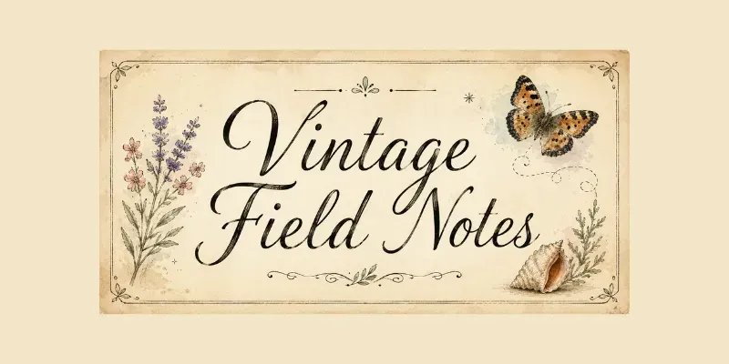 Vintage Field Notes generated by undefined