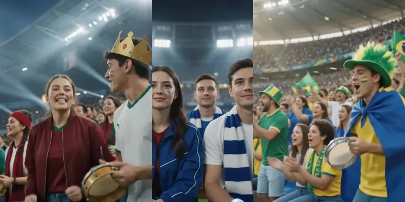 Cute World Cup Fan Moments Videos generated by undefined