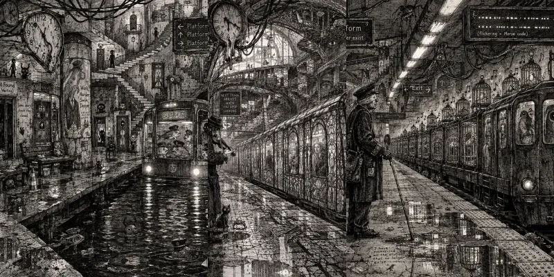 Surreal Subway Stations