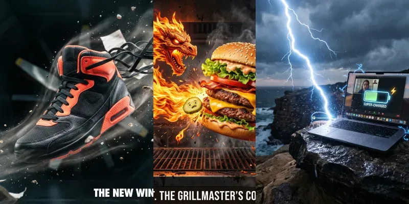 Epic Product Vs Nature Ads generated by undefined