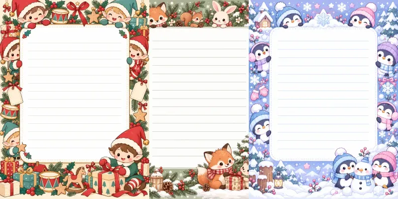 Christmas Kawaii Memo Pad Creator