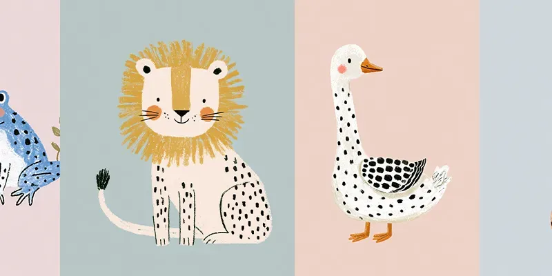 Cute Minimalist Line Art Characters generated by undefined