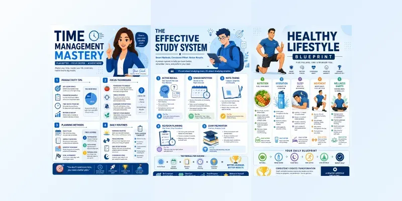 Modern Habit Infographics generated by undefined