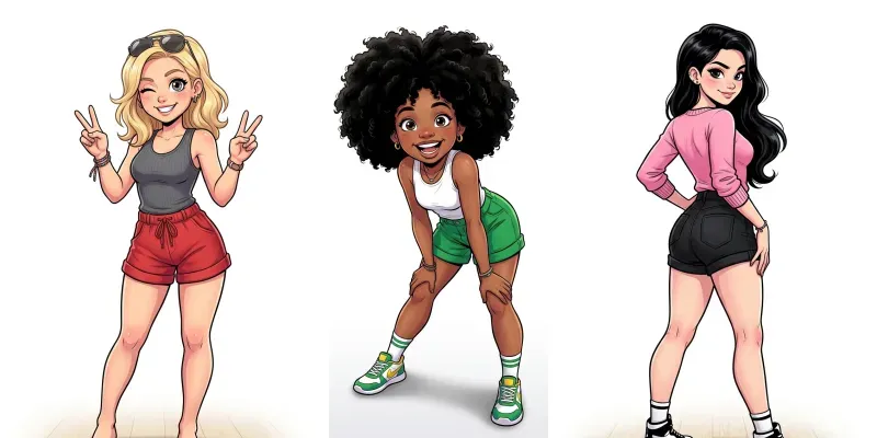 Stylized Comic Character Creators generated by undefined