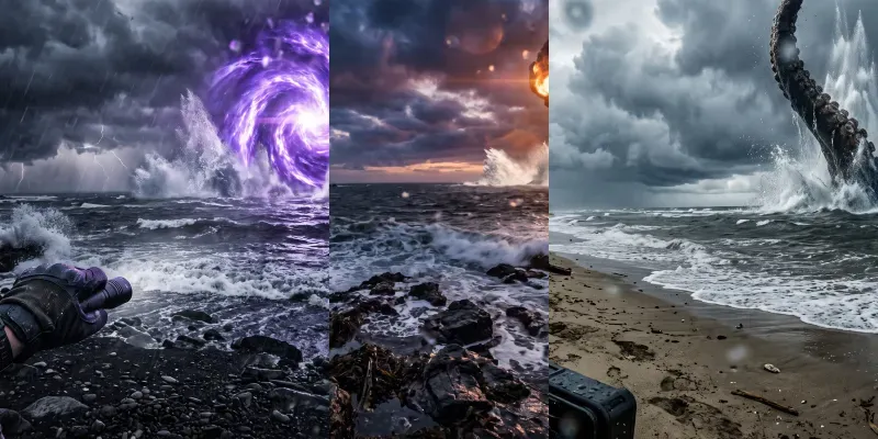 Gopro Beach Pov Anomalies generated by undefined