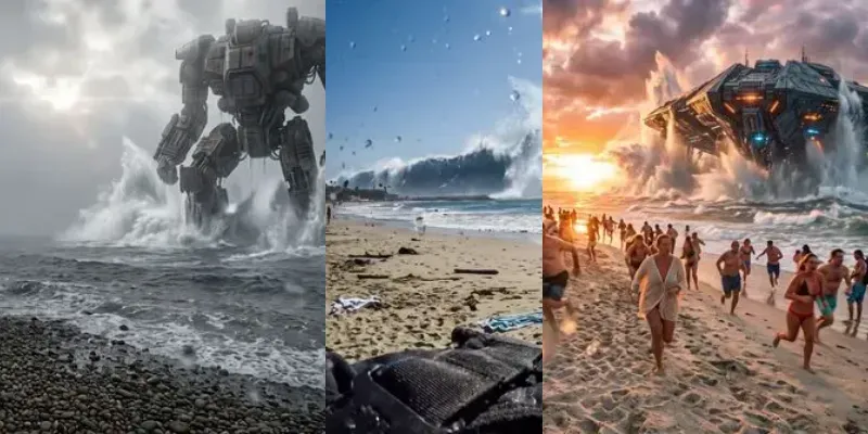 Gopro Beach Pov Anomalies generated by undefined