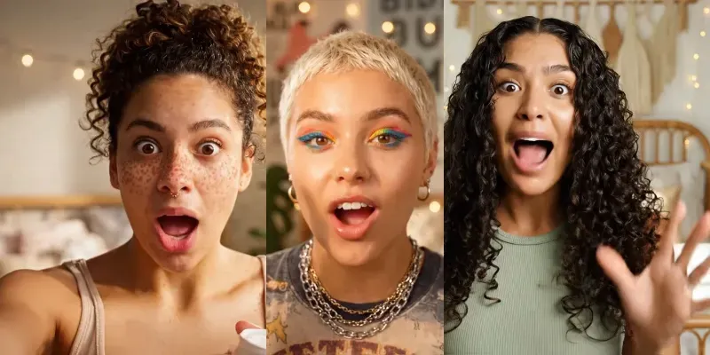 Viral UGC Hair Routine Videos generated by undefined