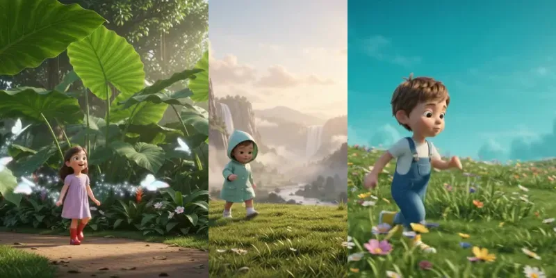 Cinematic 3D Cloud Adventures