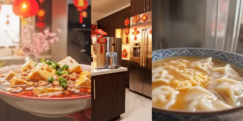 ASMR Chinese Food Dispensers generated by undefined
