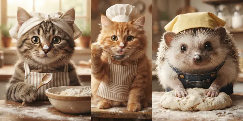 The Fluffy Chef Portraits generated by undefined