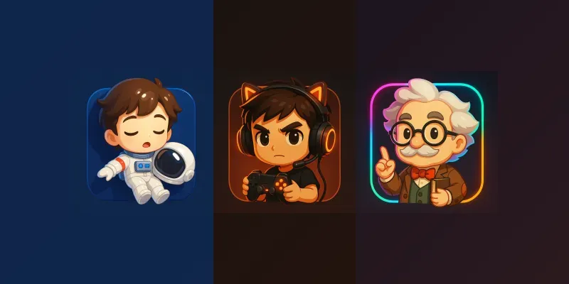 3D Chibi App Icons generated by undefined