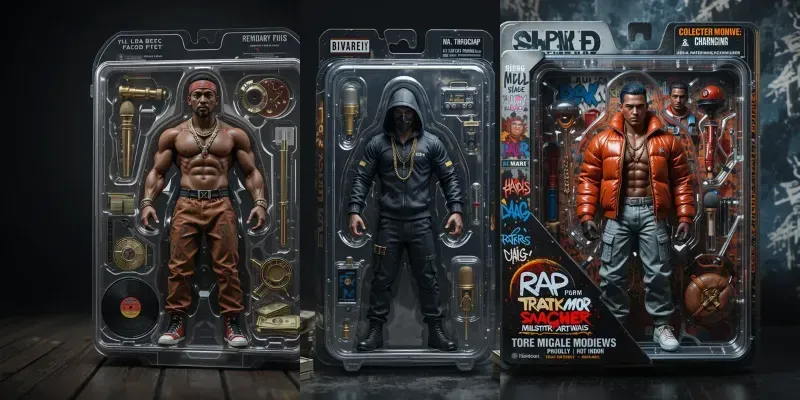 Rap Legend Action Toy Packs generated by undefined