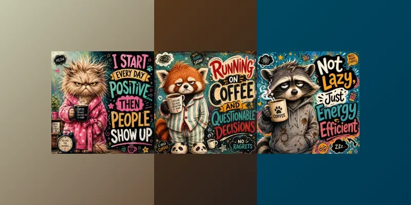 Grumpy Coffee Quotes generated by undefined
