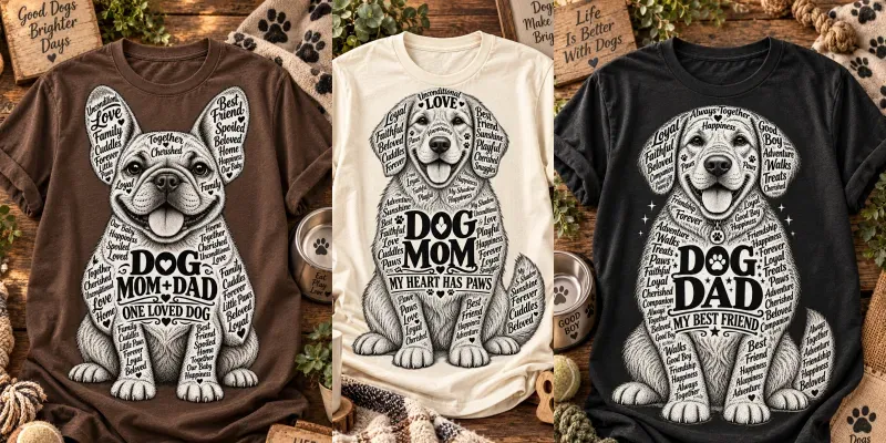 Pet Love Word Tshirt Graphics generated by undefined