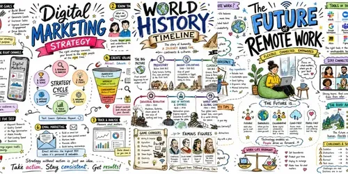 Hand Drawn Sketchnotes generated by chatgpt-image