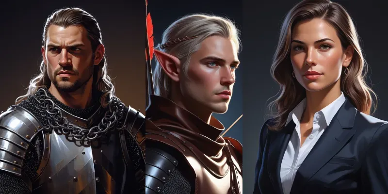 Character Portrait Generators generated by undefined