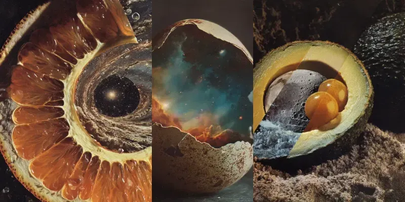 Cosmic Specimen Dissection Photos generated by undefined