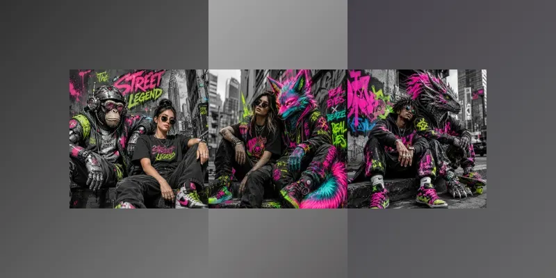 Neon Urban Legends generated by undefined