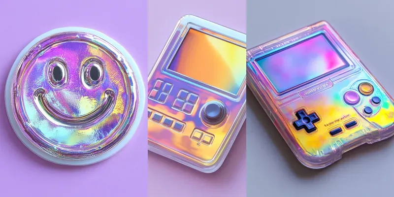 The Retroholo Icons generated by undefined