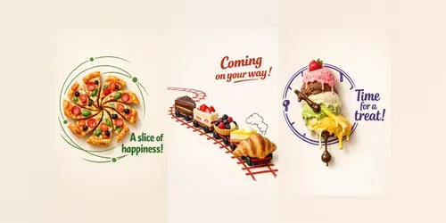 Food Advertisement Poster Designs generated by chatgpt-image