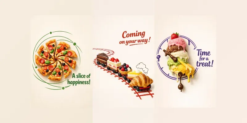 Food Advertisement Poster Designs generated by undefined