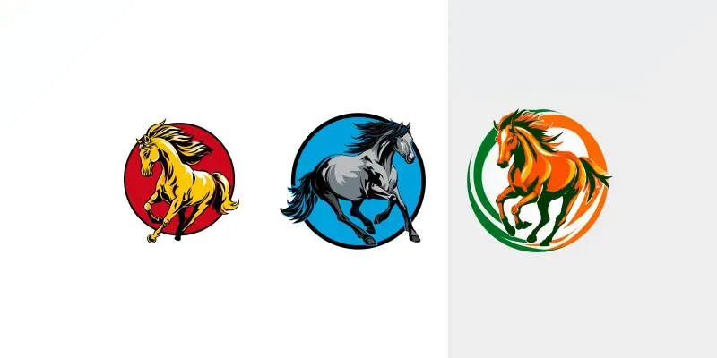 Horse Logos generated by undefined