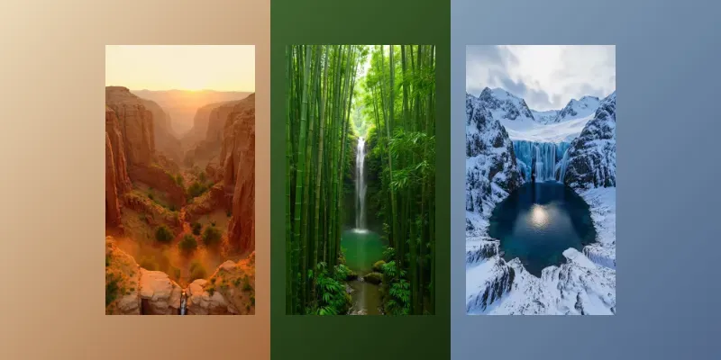 Cinematic Aerial Waterfall Escapes generated by undefined