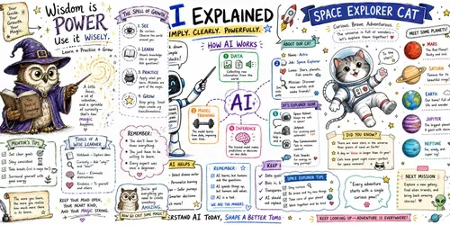 Sketchnote Infographic Kits generated by chatgpt-image