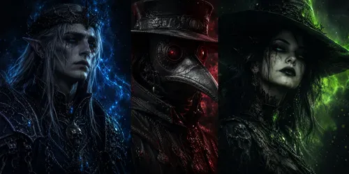Grim Whimsy Meta Portraits generated by chatgpt-image