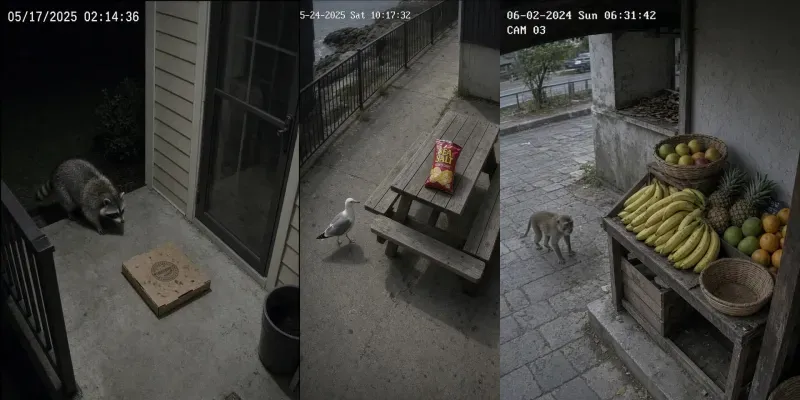 Animal Theft Cctv Videos generated by undefined