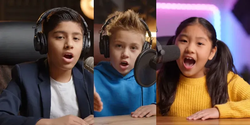 Kids Podcast Viral Videos generated by undefined